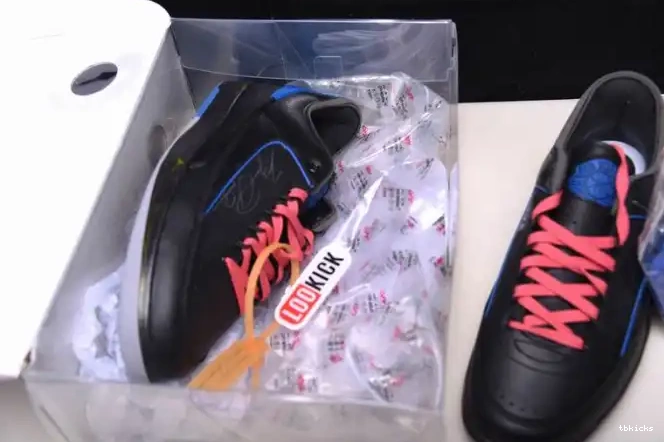 Rep TBK SP Retro Low Black Blue DJ4375-004 Jordan Off-White 2 0520